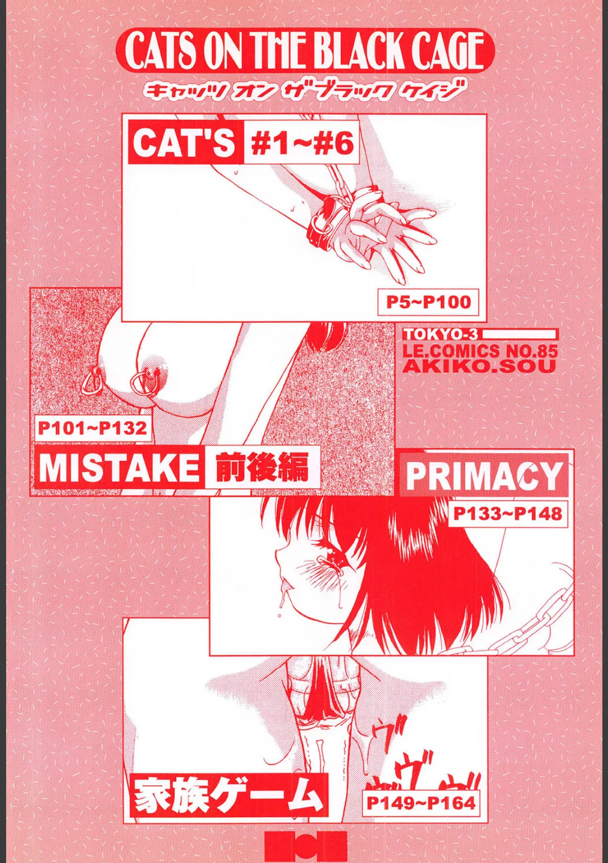 CATS ON THE BLACK CAGE 2ページ