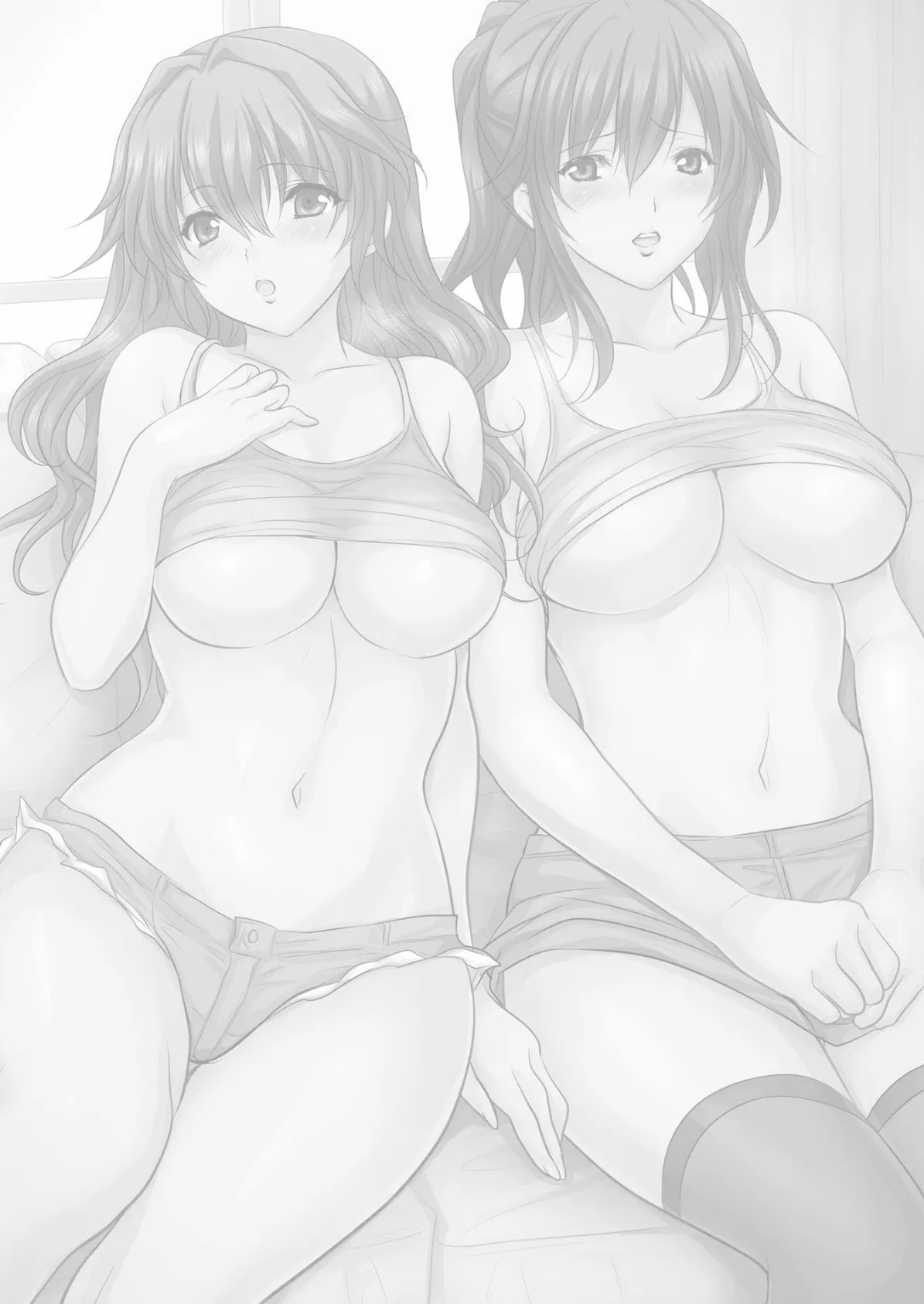 エッチな姉妹と同居性活〜ベッドでお風呂で食卓で〜(37) 2ページ