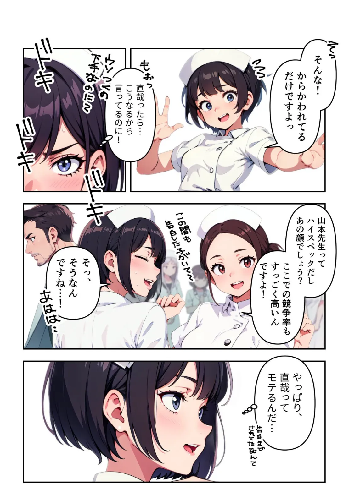 白衣の天使は眠らないっ! 8ページ