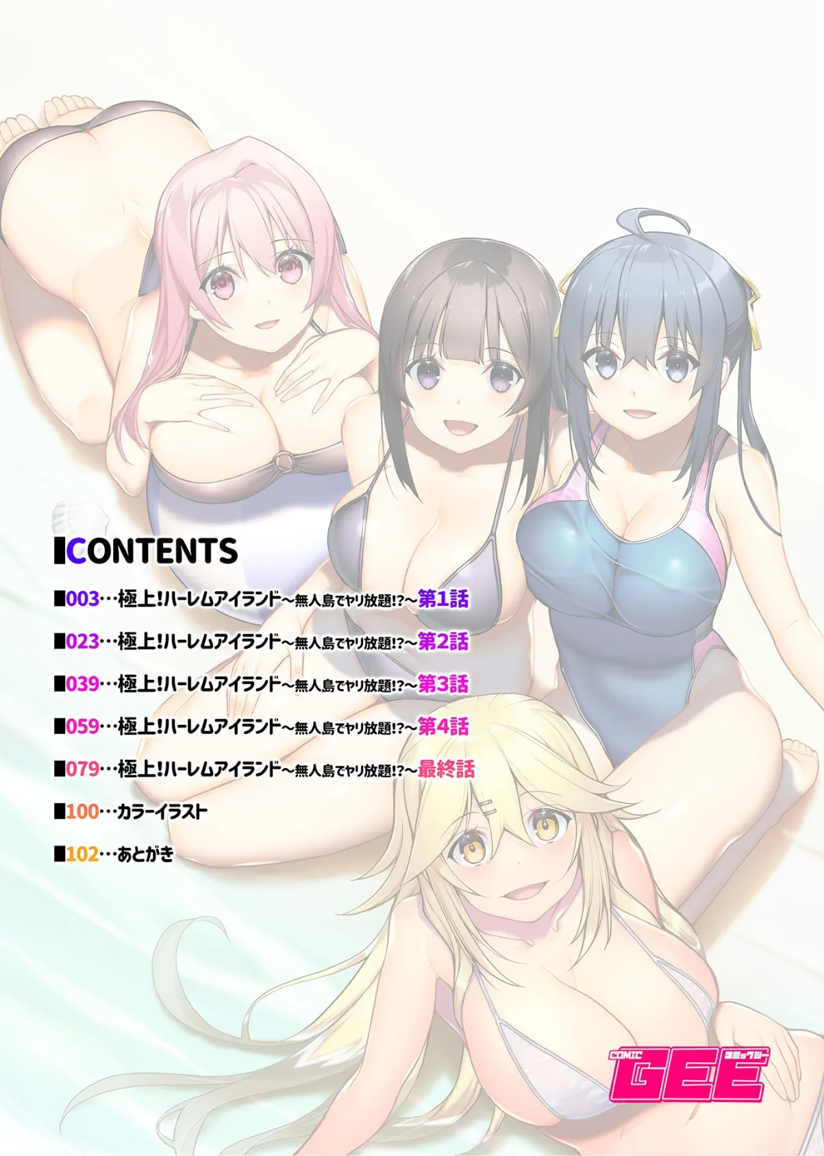 極上!ハーレムアイランド〜無人島でヤリ放題!?〜【デジタル単行本】 2ページ