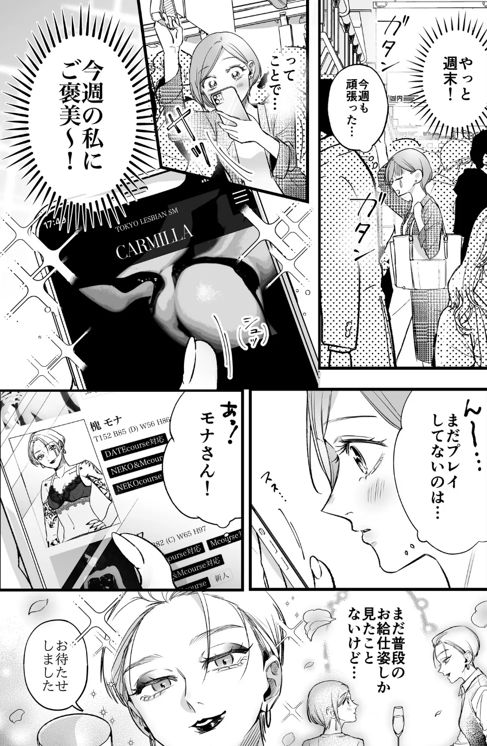 Carmilla Comic #5 MONA 4ページ