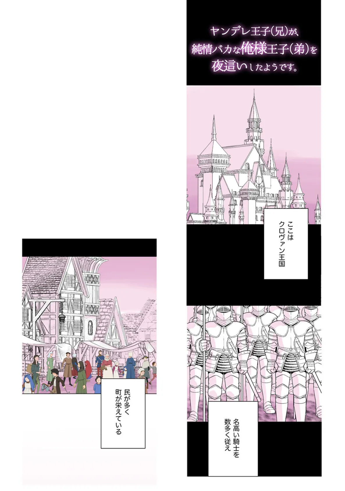 ヤンデレ王子(兄)が、 純情バカな俺様王子(弟)を 夜●いしたようです。【R18版】(1) 2ページ