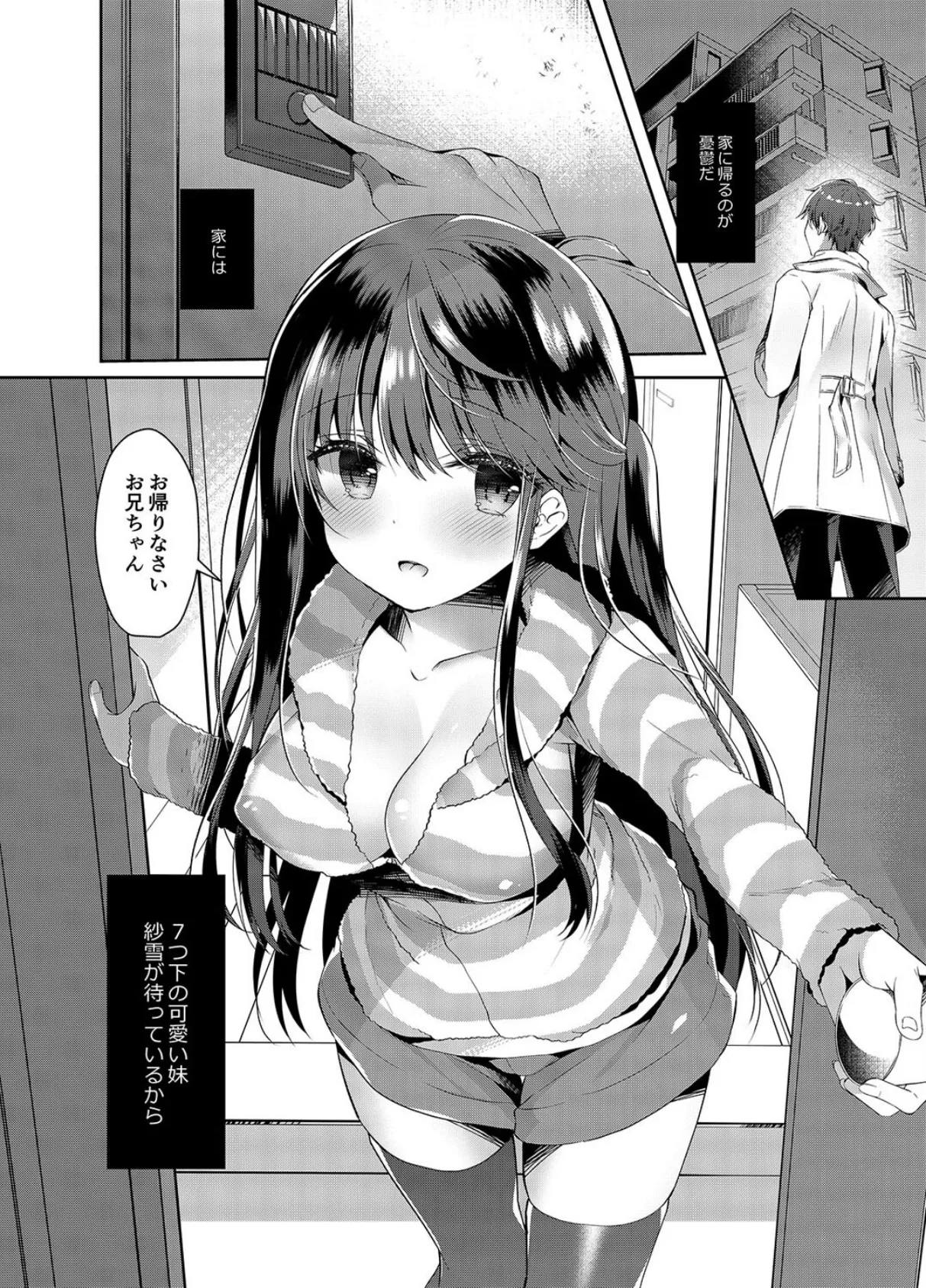 ビッチな小悪魔妹の淫らすぎる「兄活」 (1) 3ページ