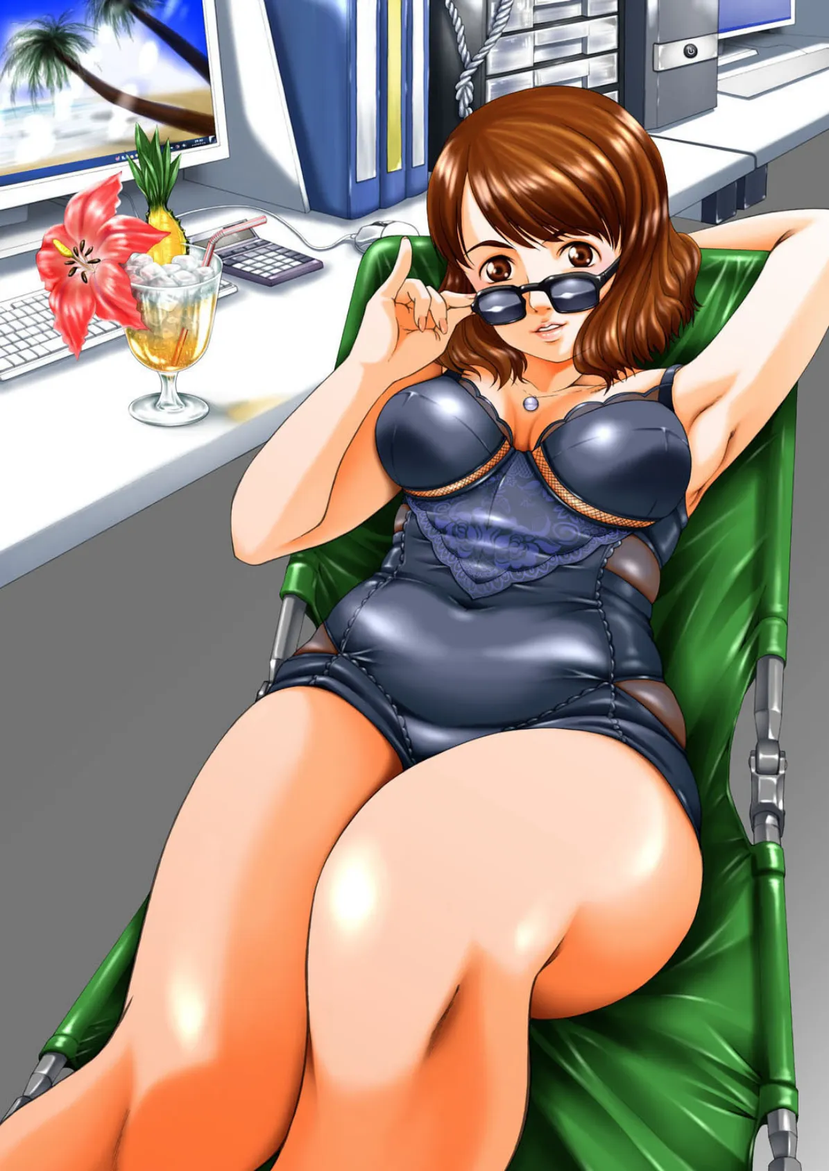 オバサン上司がウザいのでハメてみた〜出して漏らしてイかせまくり!〜【豪華版】 5ページ