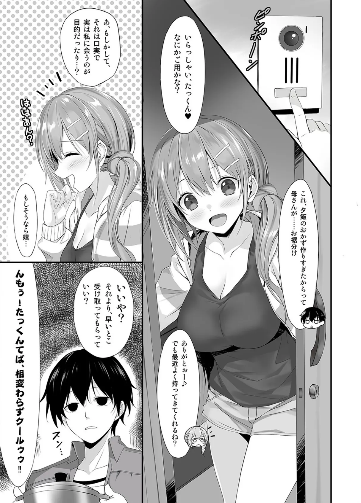 お向かいのお姉ちゃんにつれこまれた! 1 3ページ