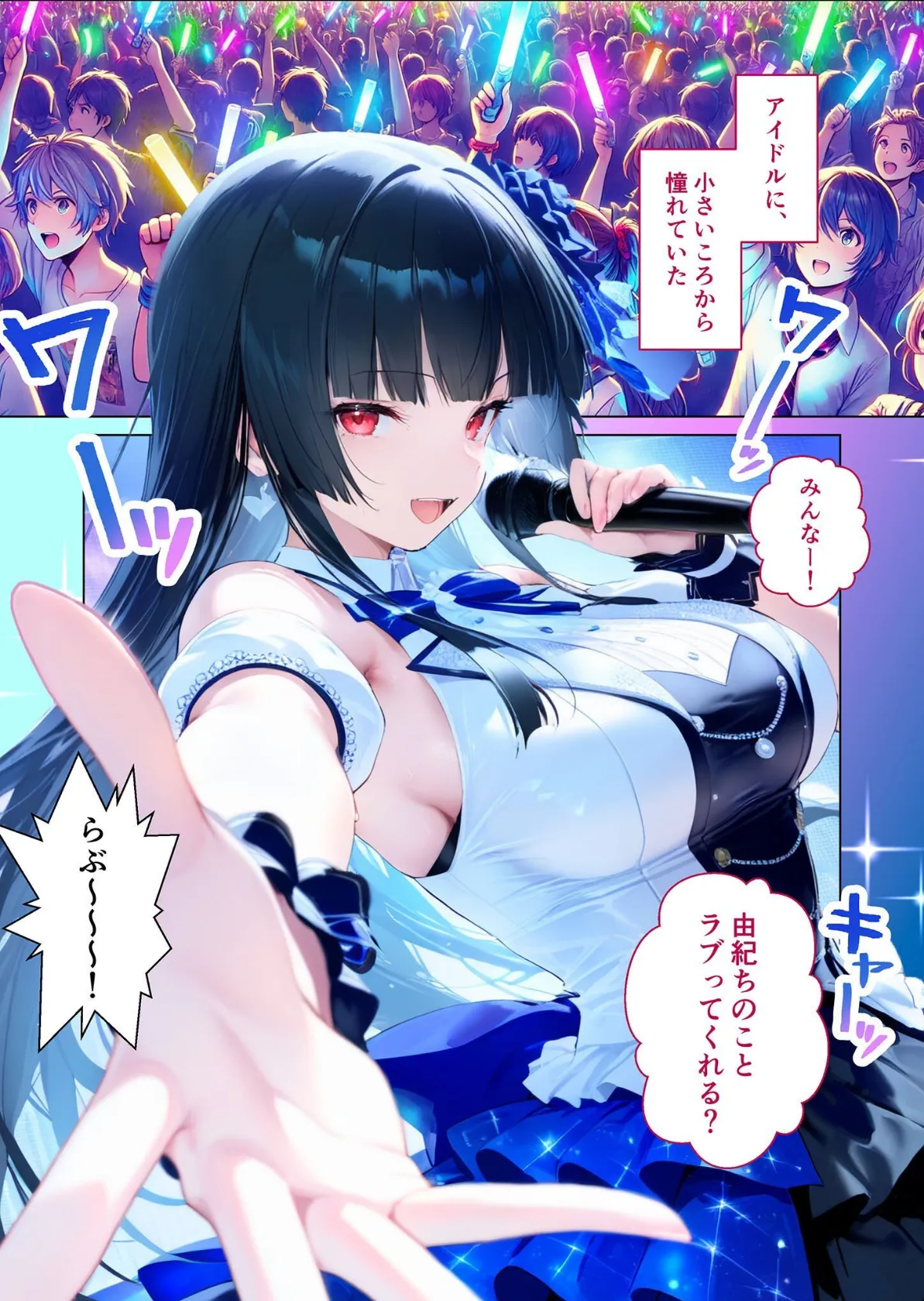 新人アイドルのエロ我慢 〜トップアイドルになる為の枕チャレンジ!〜 モザイク版 3ページ