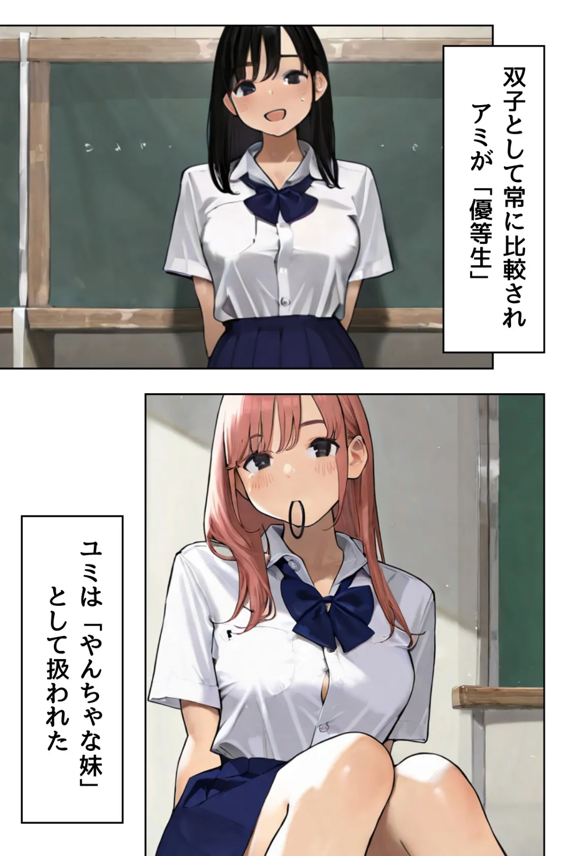 ごめんね、抜き取らせて。〜双子姉妹は孕みたい〜R指定 分冊版 VOL.02 4ページ