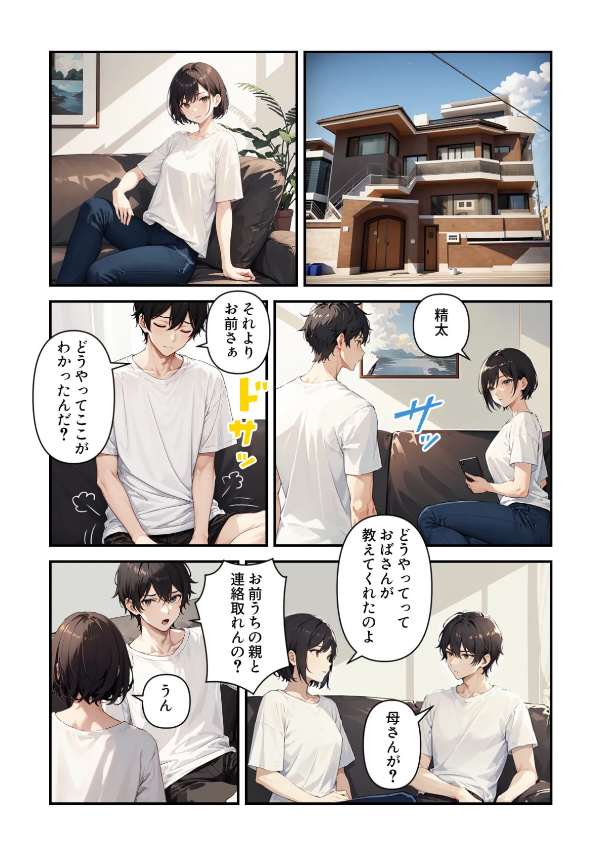 未亡人大家さんと妊娠契約〜1日3回で家賃免除は本当（マジ）ですか？【特別修正版】（7） 2ページ