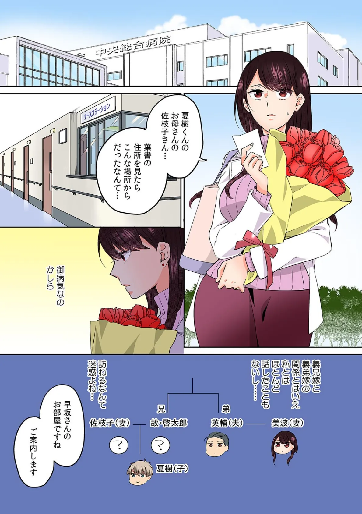 甥に寝取られ泥●エッチ「挿入れられただけで…奥までイっちゃ…う！」【フルカラー】（11） 3ページ