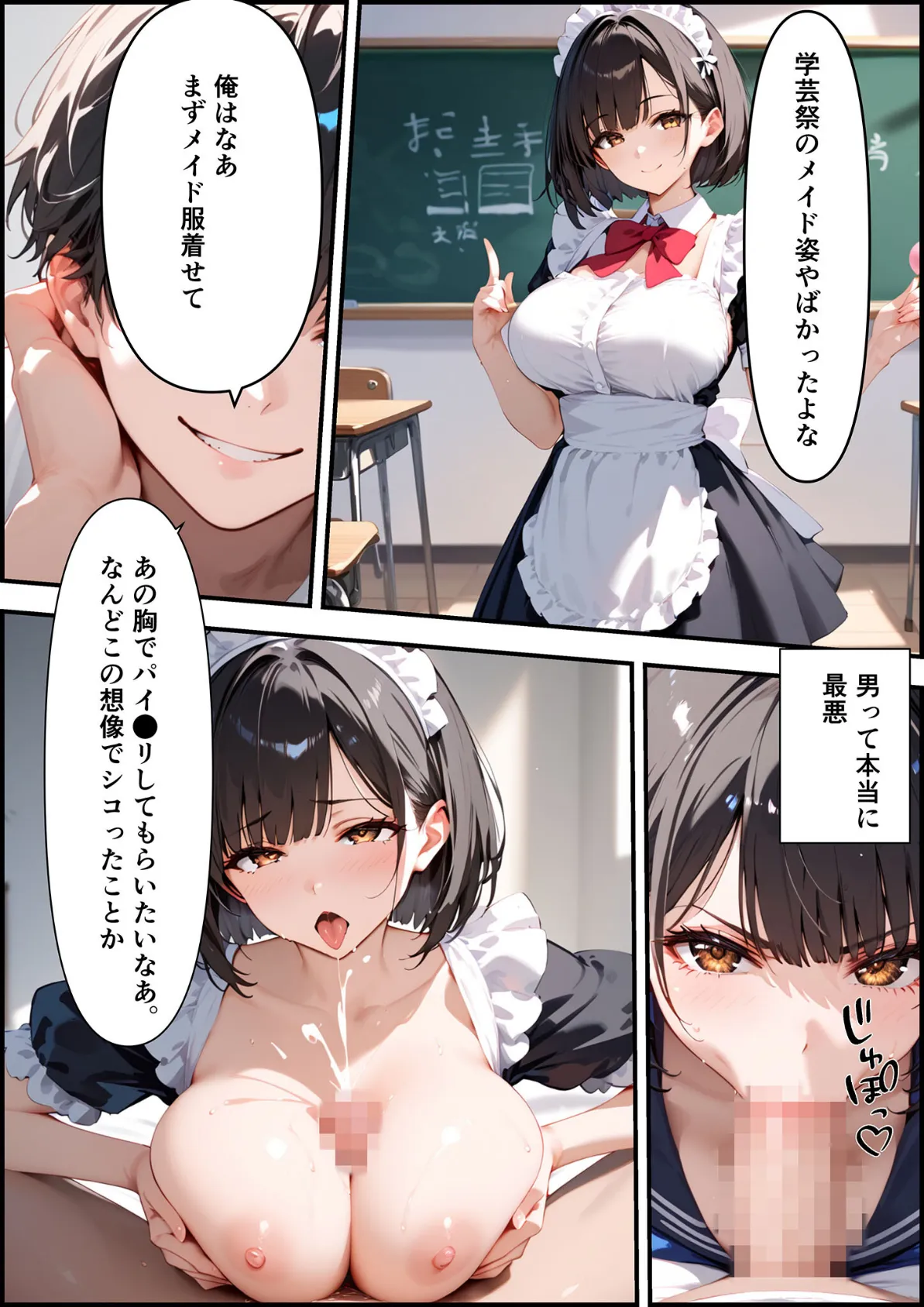 ボクを守るために不良の性●●になっても絶対に堕ちないカノジョ2 モザイク版 7ページ