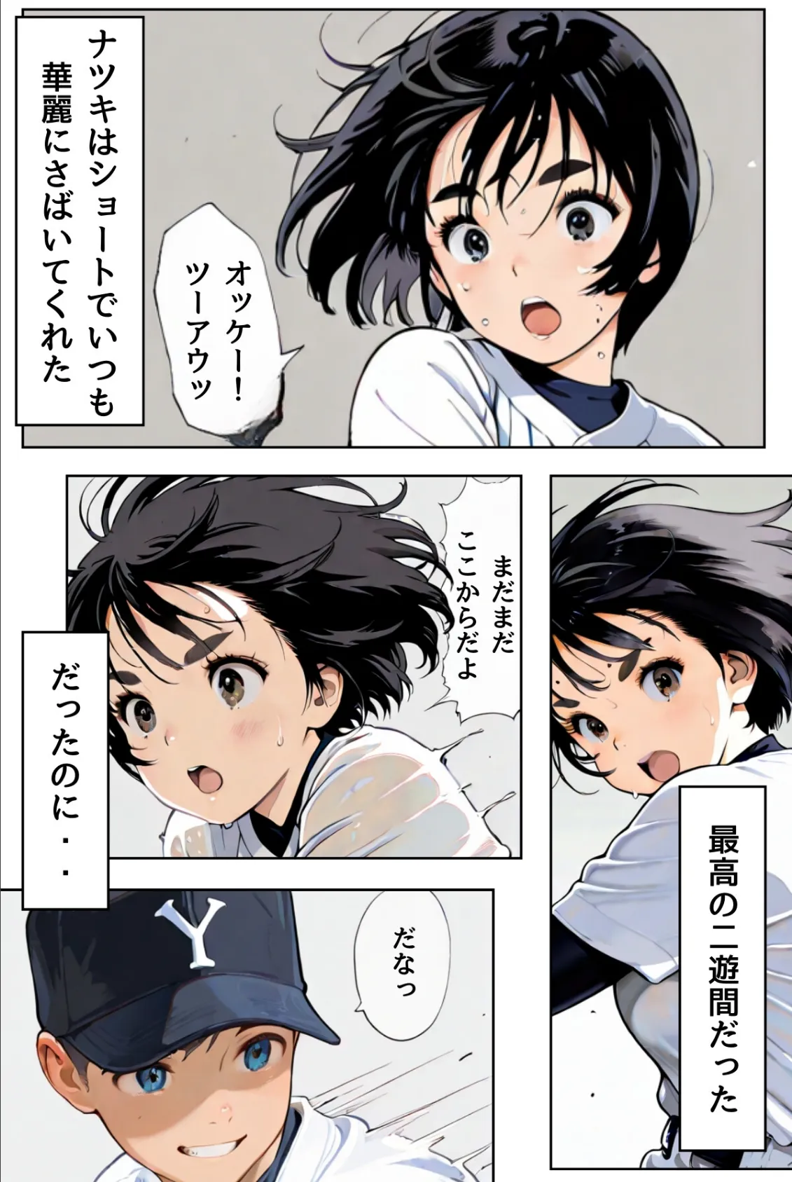 ユニフォームを脱いだ彼女は淫らに笑う(フルカラー) 6ページ