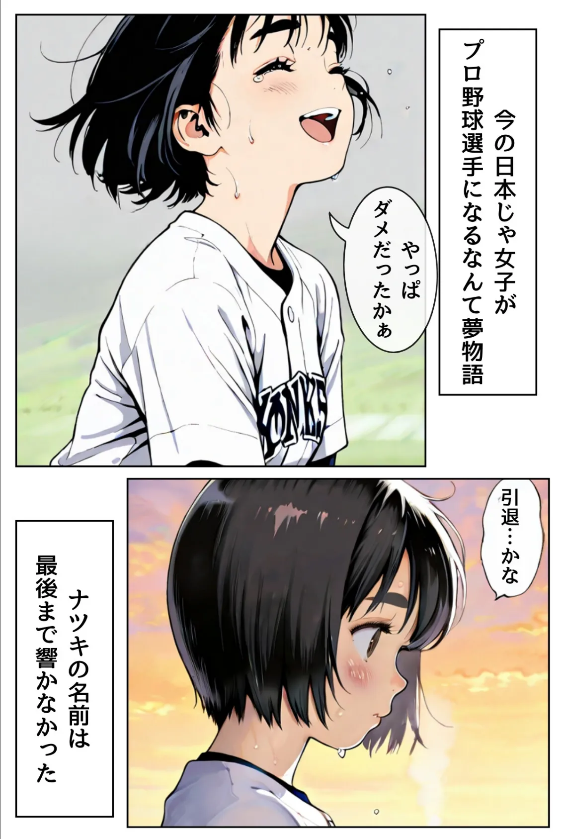 ユニフォームを脱いだ彼女は淫らに笑う(フルカラー) 8ページ