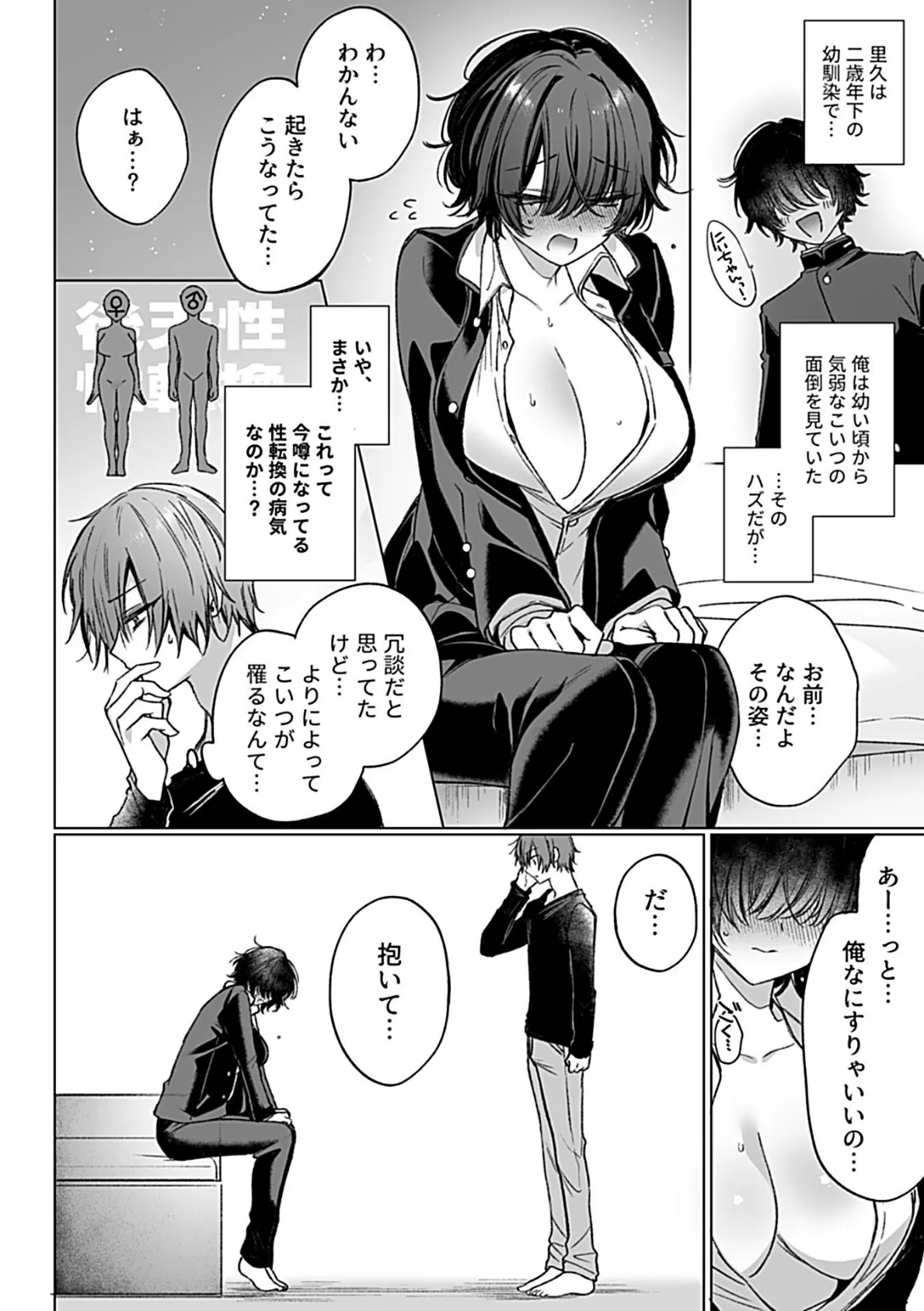 オンナのコのカラダになっちゃった。 4ページ