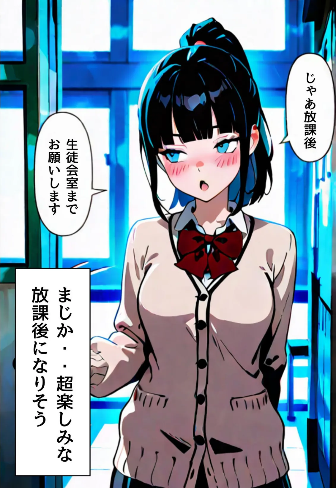 委員長瑛子、セックス勉強中(フルカラー) 13ページ