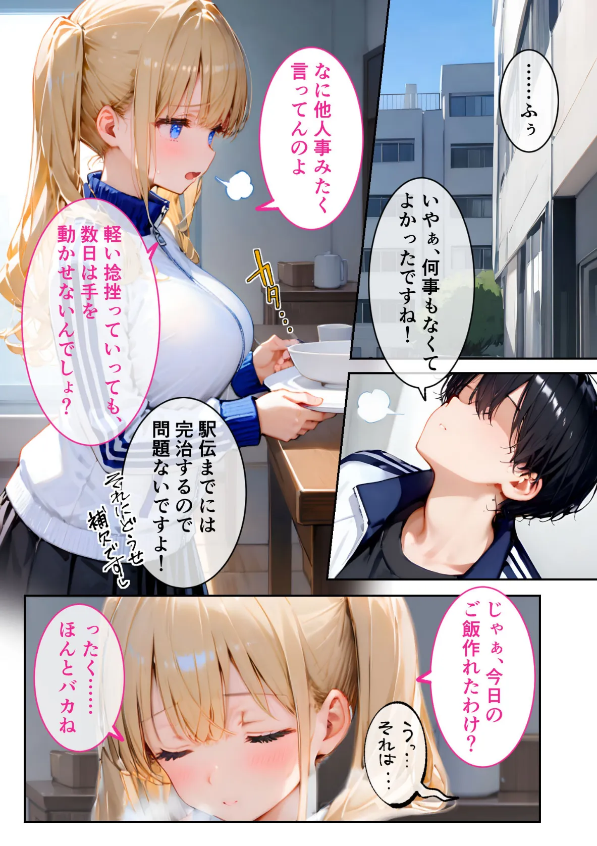 ツンデレマネージャーのオナサポえっち 〜さっさとイッてよ、ばかぁ！！〜 モザイク版 7ページ