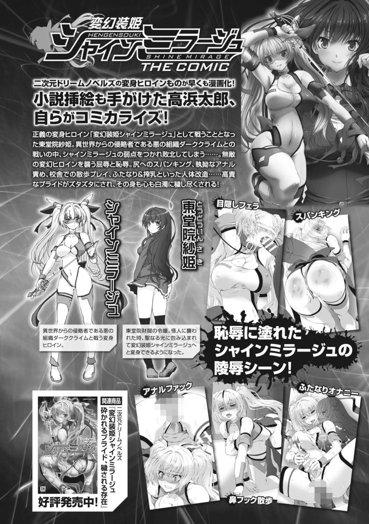 正義のヒロイン姦獄ファイル Vol.3 4ページ