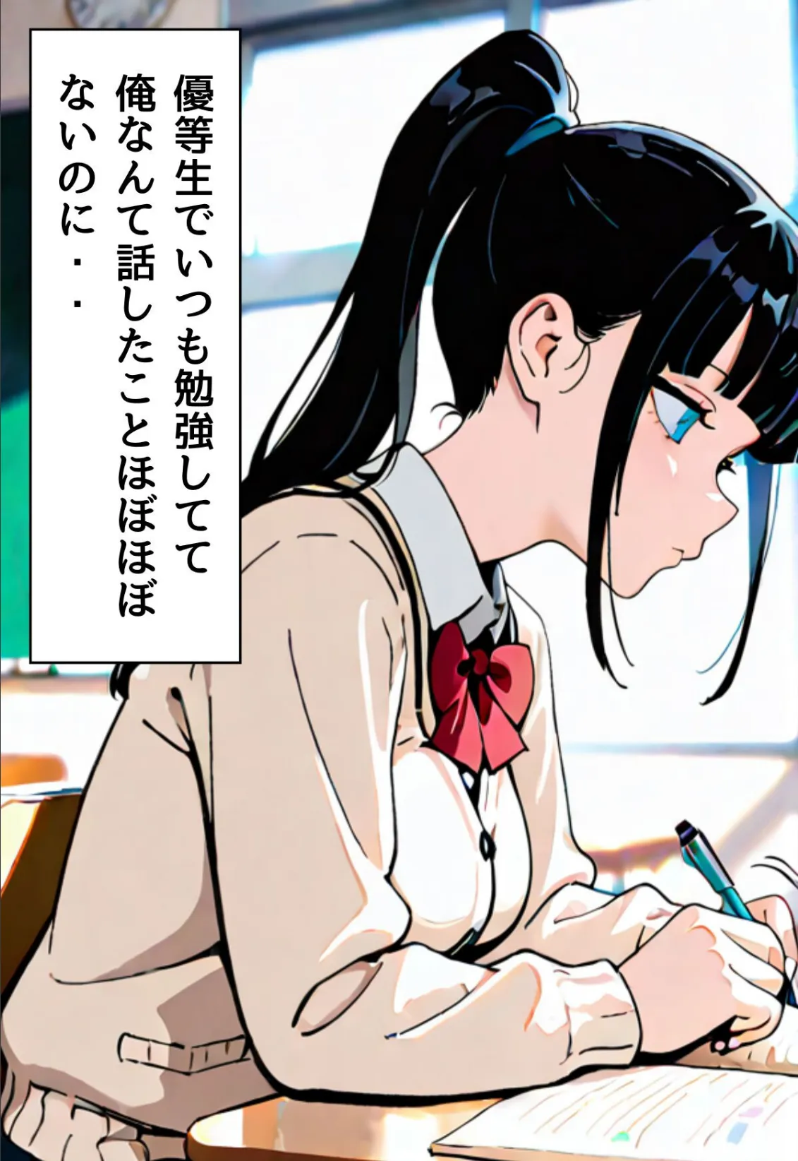 委員長瑛子、セックス勉強中（フルカラー） 12ページ