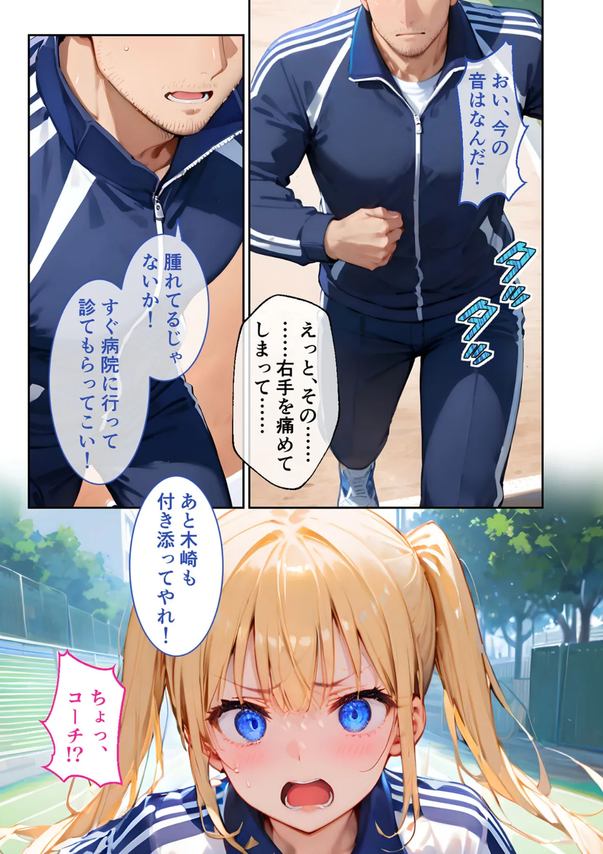 ツンデレマネージャーのオナサポえっち 〜さっさとイッてよ、ばかぁ！！〜 モザイク版 5ページ