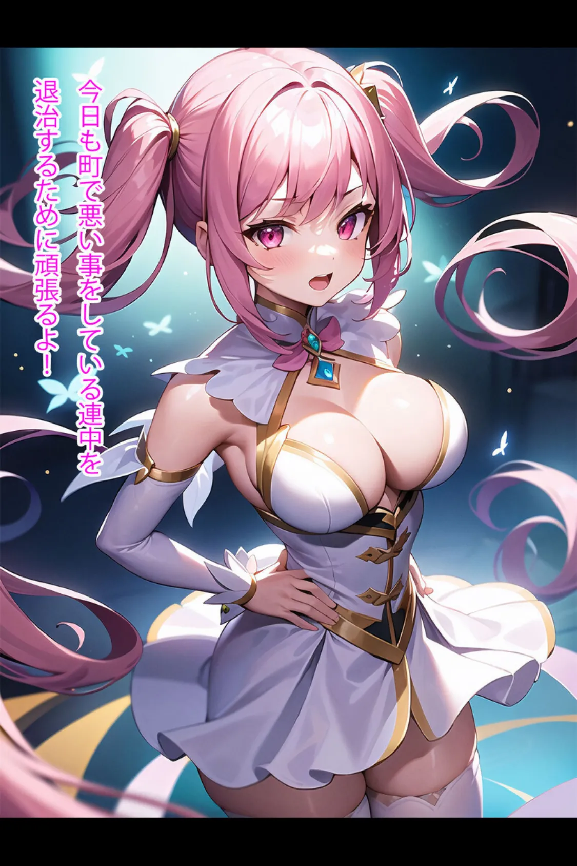 【全3作収録】禁断の悪堕ち変身ヒロイン【ピンク・ブルー・イエロー編】 7ページ