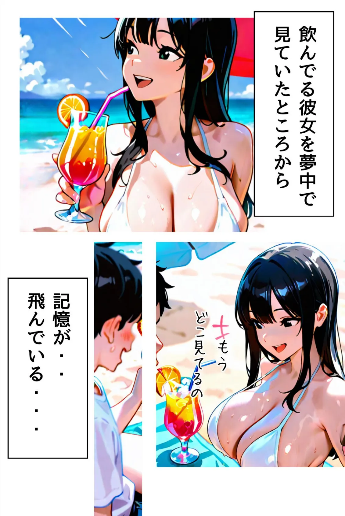 目を覚ましたら僕の彼女が淫乱になっていた（フルカラー） 11ページ