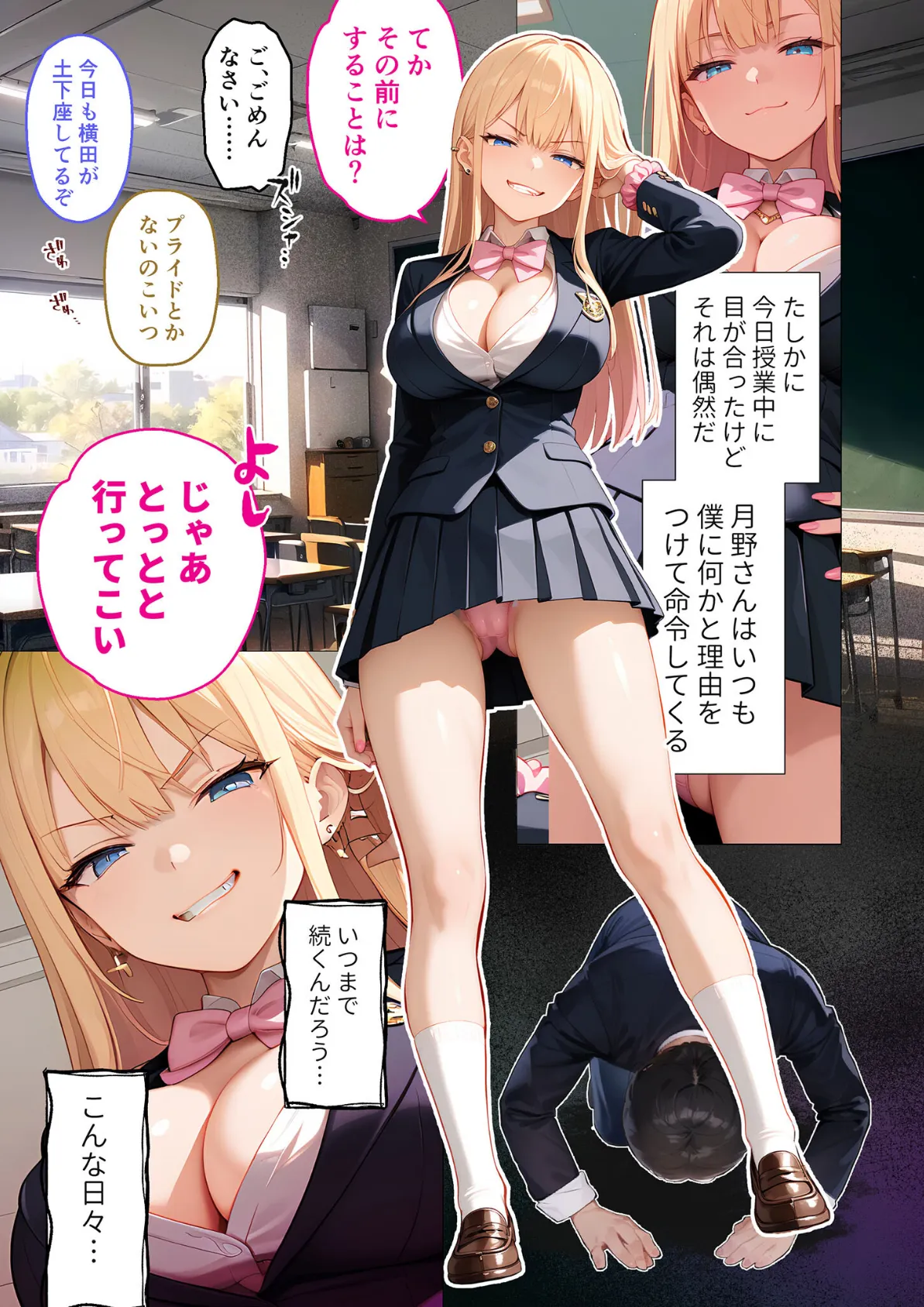 ご都合エッチ最強アプリ第1話 〜生意気なメスを徹底攻略!〜 モザイク版 7ページ