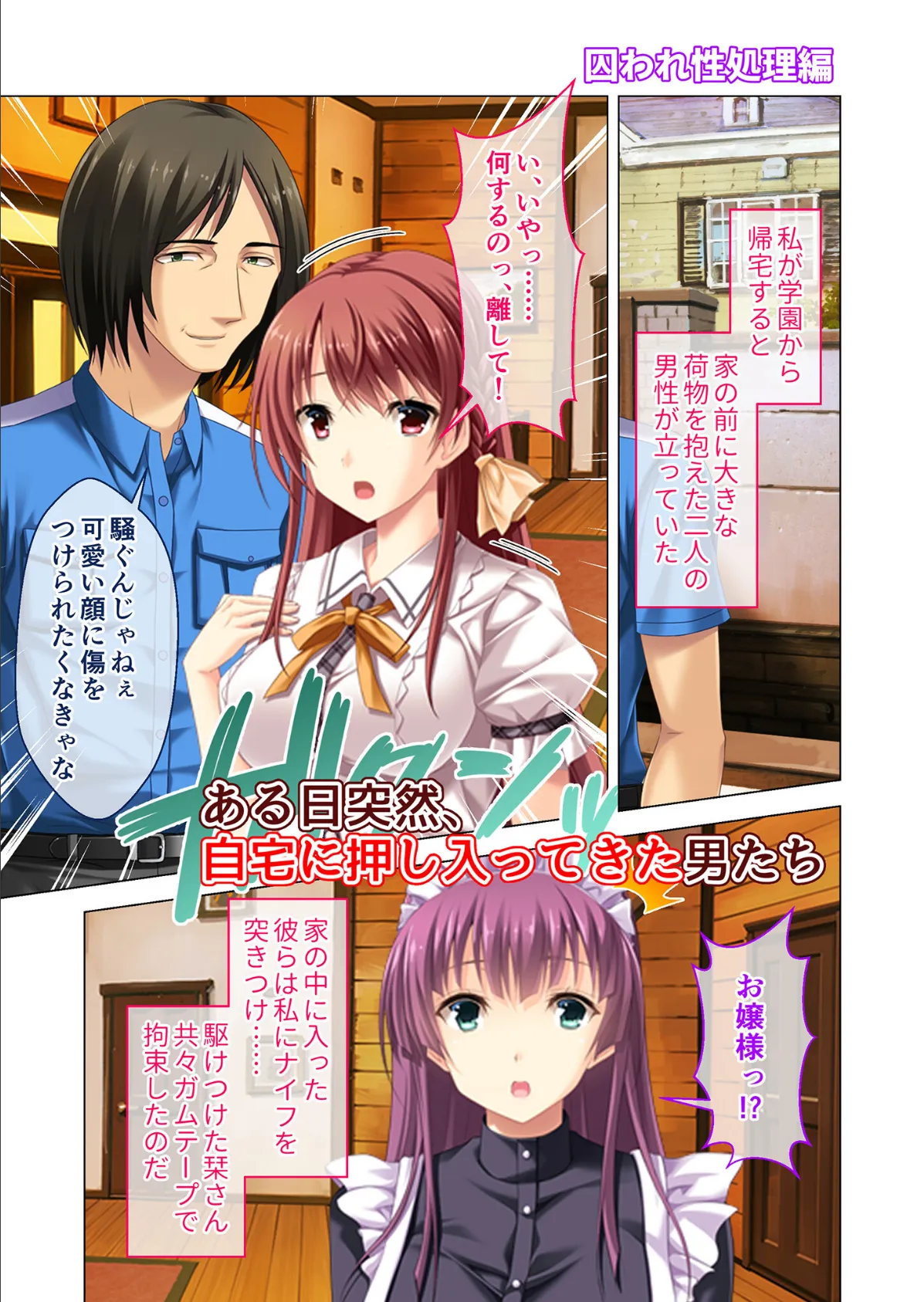 虜ノ鎖 〜処女たちを穢す淫らな楔〜 共通ルート＋囚われ性処理編 モザイク版 7ページ