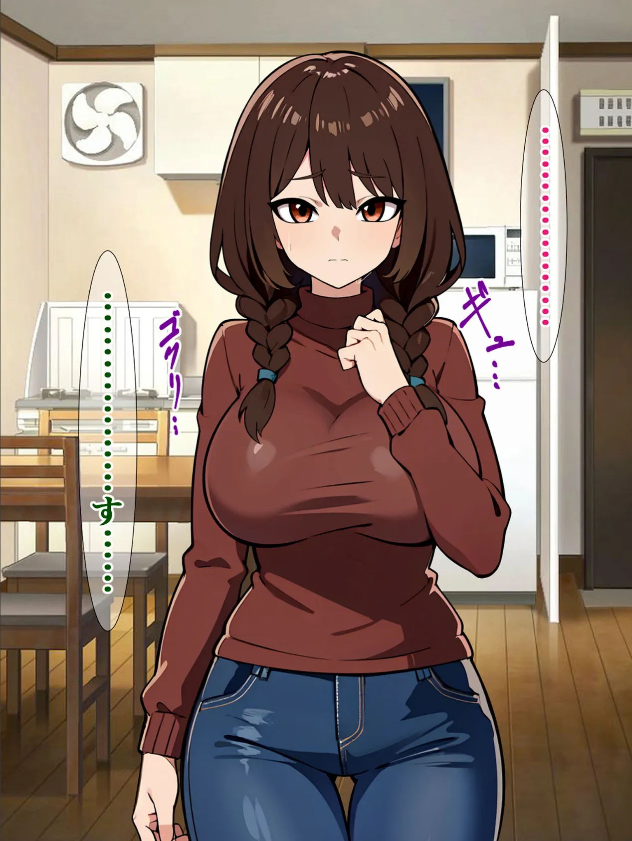 一億兆円で国王になったブサ男君が、彼氏(旦那)持ち女子たちにオホ声種付けプレスする話 モザイク版 7ページ