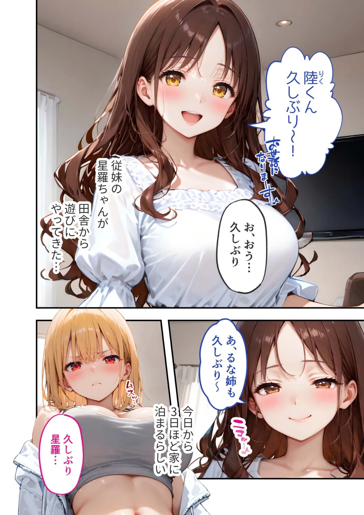 愛する義妹のえっちな罵倒 〜私だけでしょ？お義兄ちゃん〜 モザイク版 4ページ