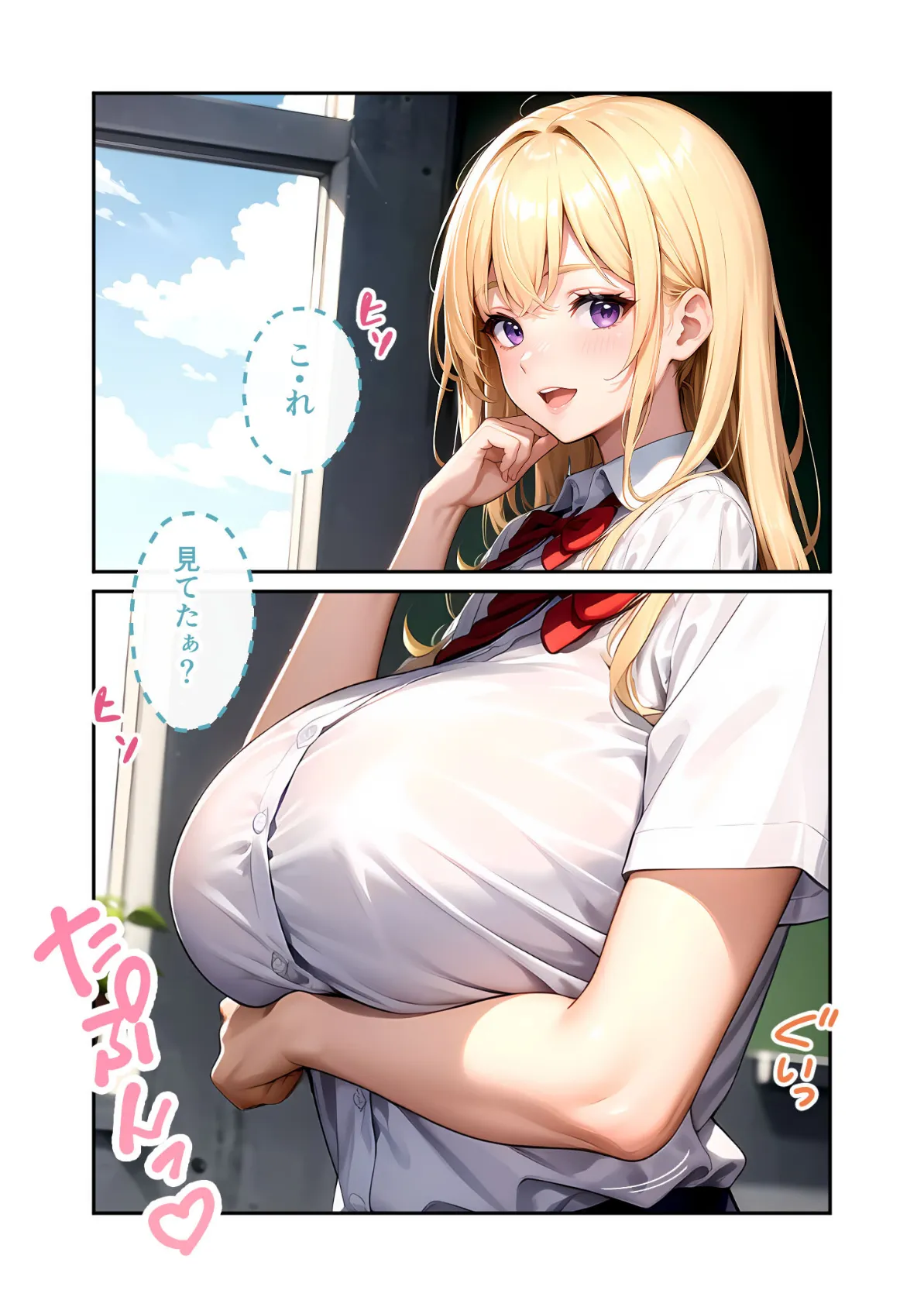 陰キャの僕、透視の力を手に入れる。第七話 〜ふわエロ転入生の不埒な誘惑〜 モザイク版 11ページ