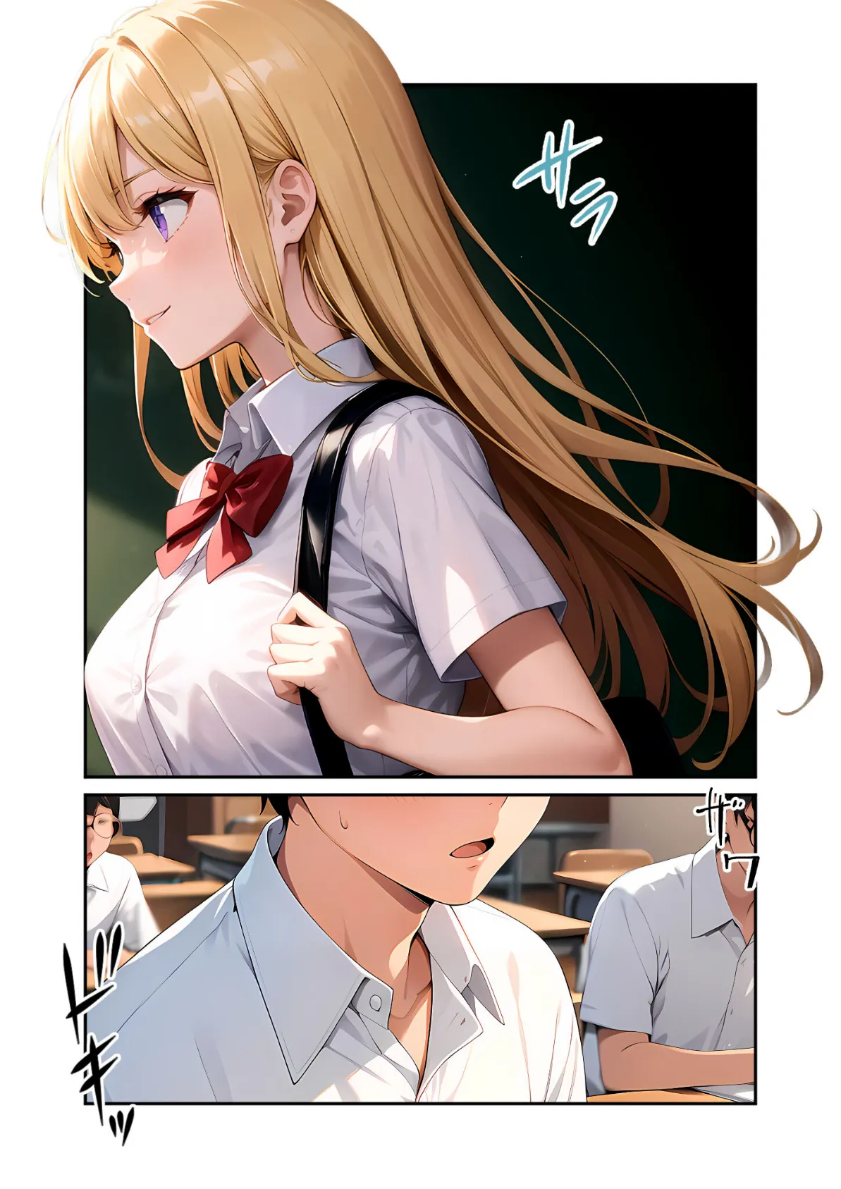 陰キャの僕、透視の力を手に入れる。第七話 〜ふわエロ転入生の不埒な誘惑〜 モザイク版 5ページ