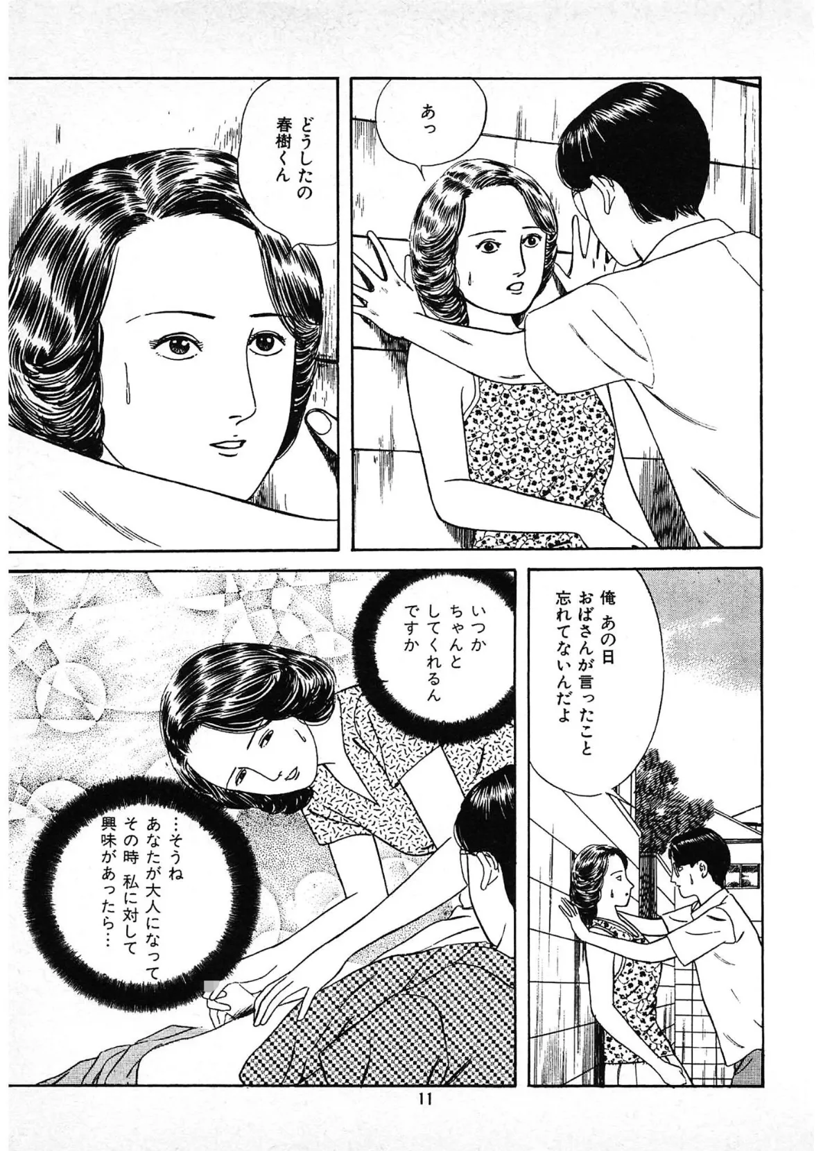 背徳への誘い＜描き下ろし原画入り特別版＞・鶴永いくお官能コレクション14 11ページ