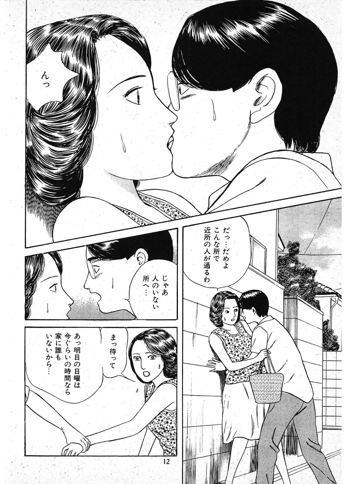 背徳への誘い＜描き下ろし原画入り特別版＞・鶴永いくお官能コレクション14 12ページ