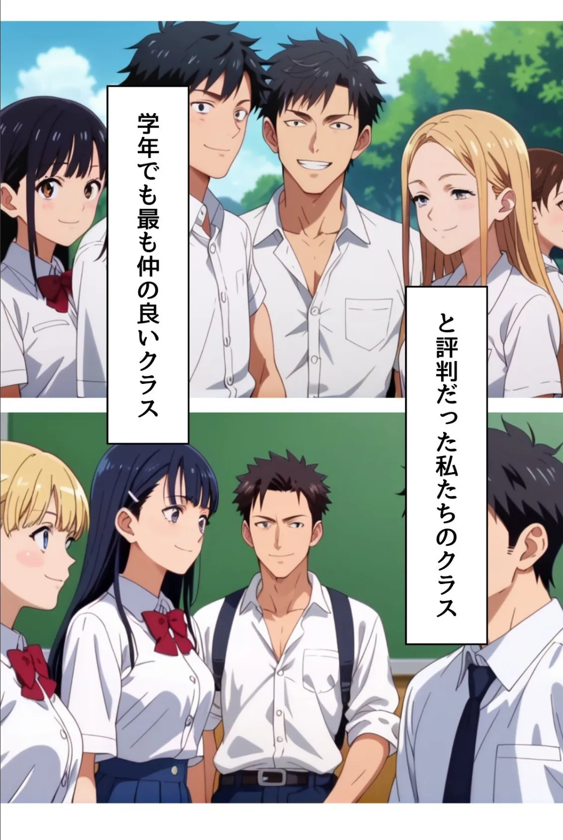 催淫スクール〜咽び泣くメスガキたち〜【R指定】合冊版1 ボーナストラック付き(フルカラー) 12ページ