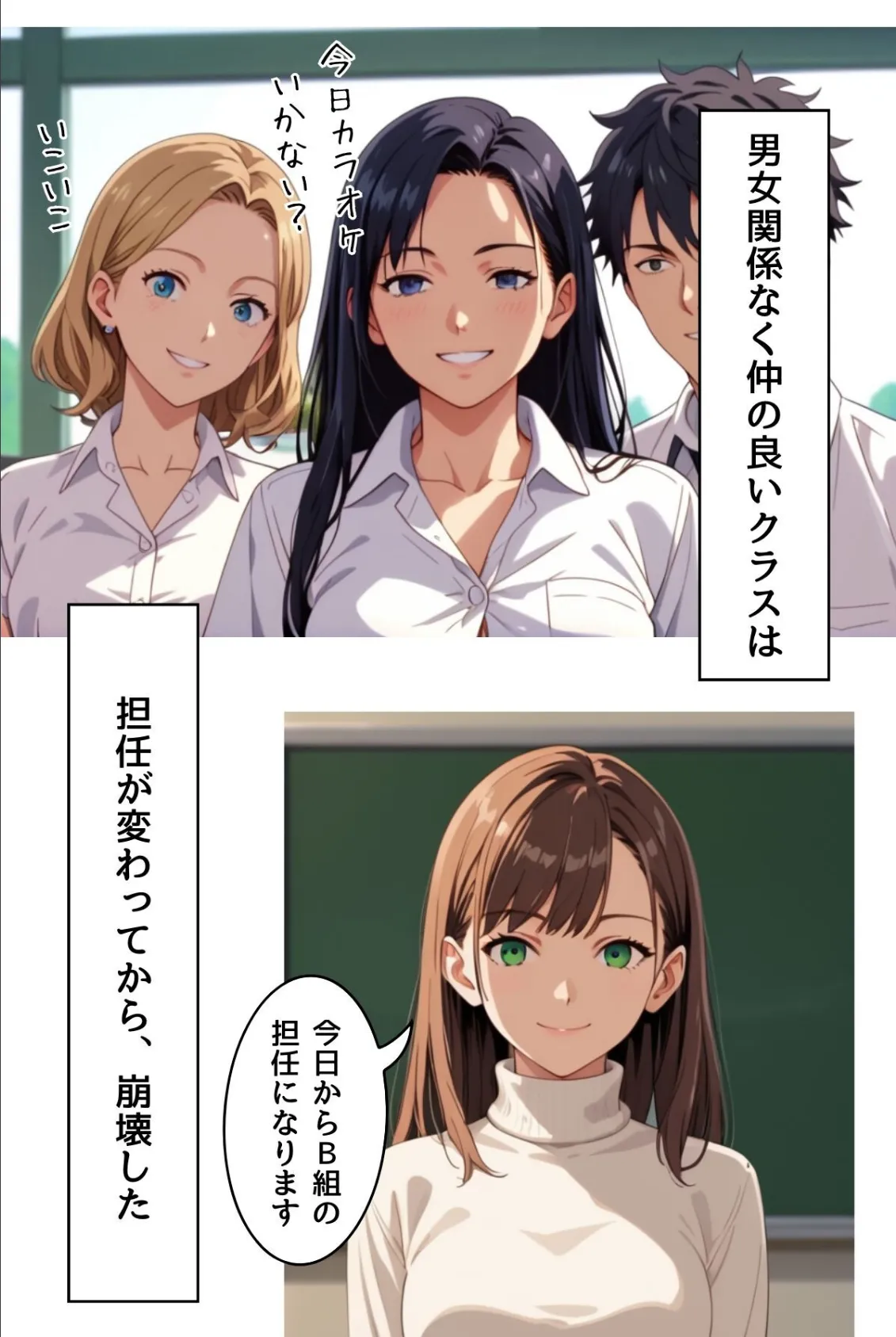 催淫スクール〜咽び泣くメスガキたち〜【R指定】合冊版1 ボーナストラック付き(フルカラー) 13ページ