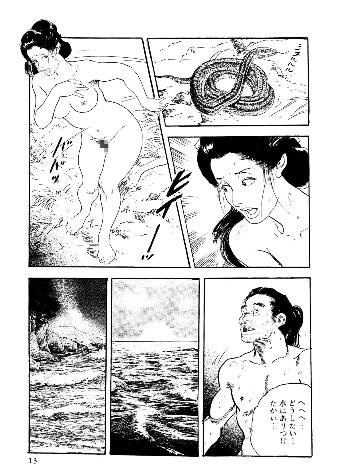 ザ・ケン月影 おんな江戸花火<お楽しみ原画入り特別版> 13ページ