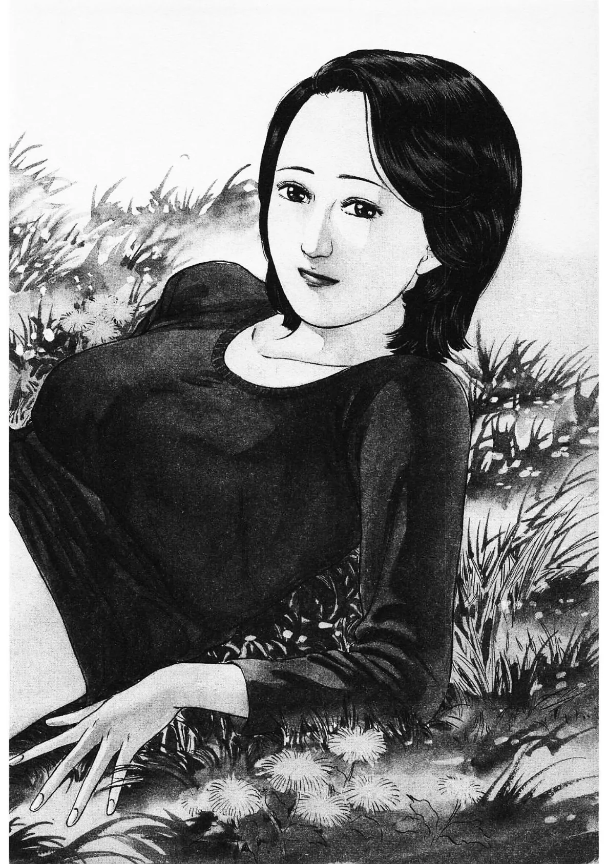 人妻そぼ濡れ模様<描き下ろし原画入り特別版>・鶴永いくお官能コレクション4 4ページ