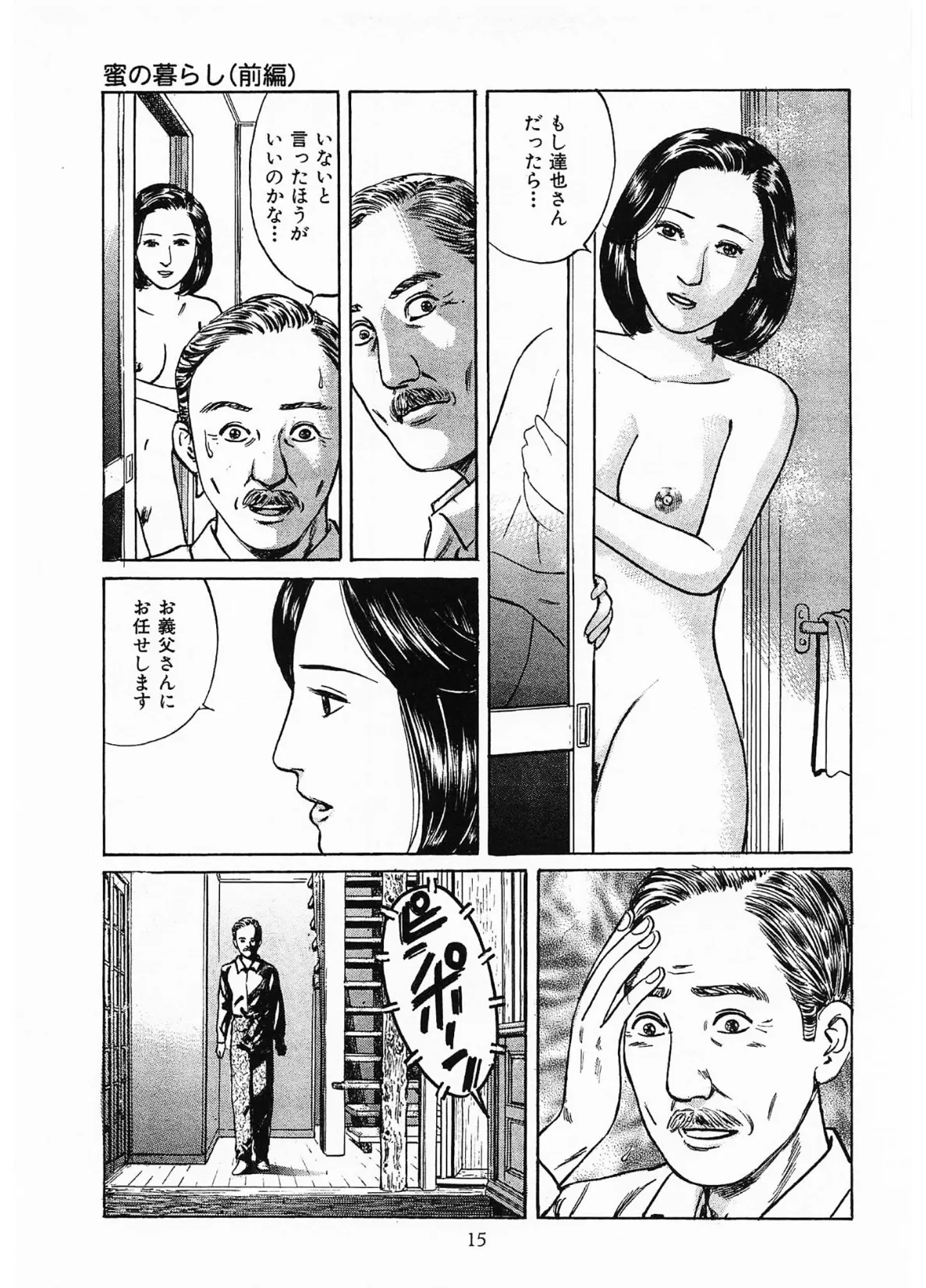 家族の肖像3<描き下ろし原画入り特別版>・鶴永いくお官能コレクション6 15ページ