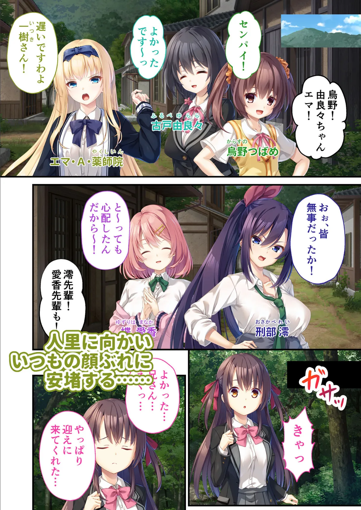 廃村●● コレクションパック 〜淫悦に染まる夢幻の楽園〜 モザイク版 6ページ