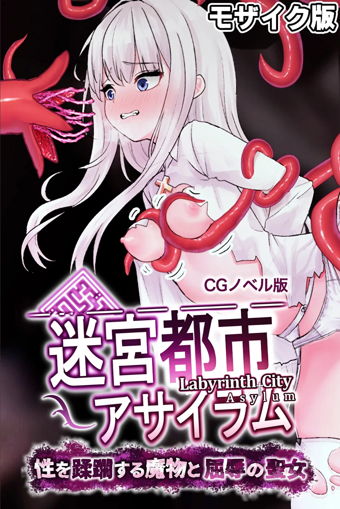 迷宮都市アサイラム CGノベル版 モザイク版 総集編 〜敬虔な聖女が快楽を信奉するようになった理由〜 3ページ