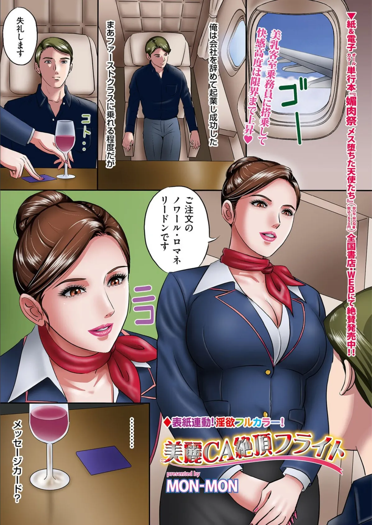 美麗CA絶頂フライト