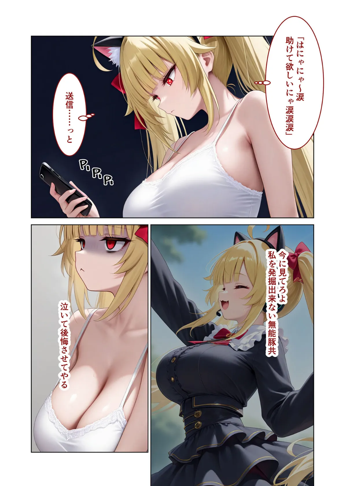 新人アイドルのエロ我慢 〜猫被りアイドルの枕チャレンジ！〜 モザイク版 7ページ