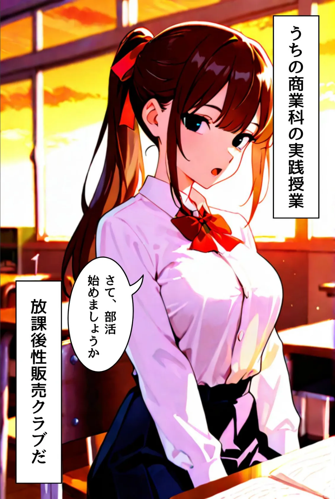 放課後性販売クラブ 商業科の実践授業（フルカラー） 7ページ