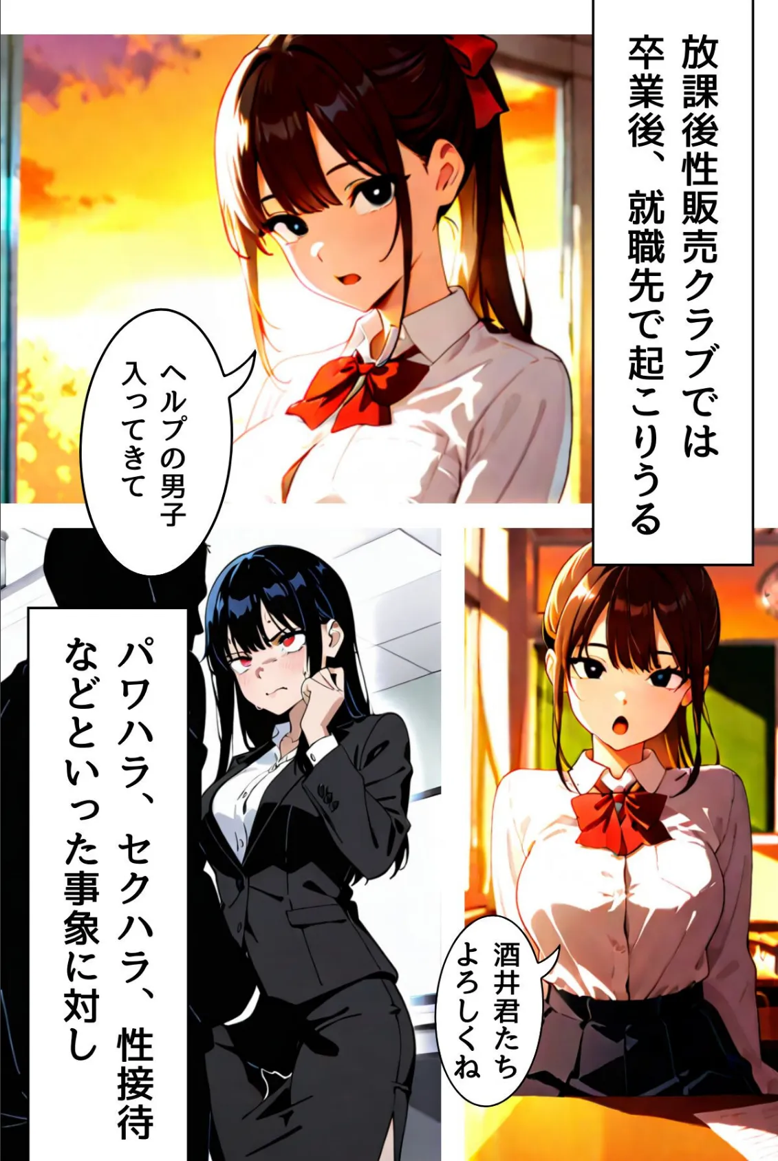 放課後性販売クラブ 商業科の実践授業（フルカラー） 8ページ