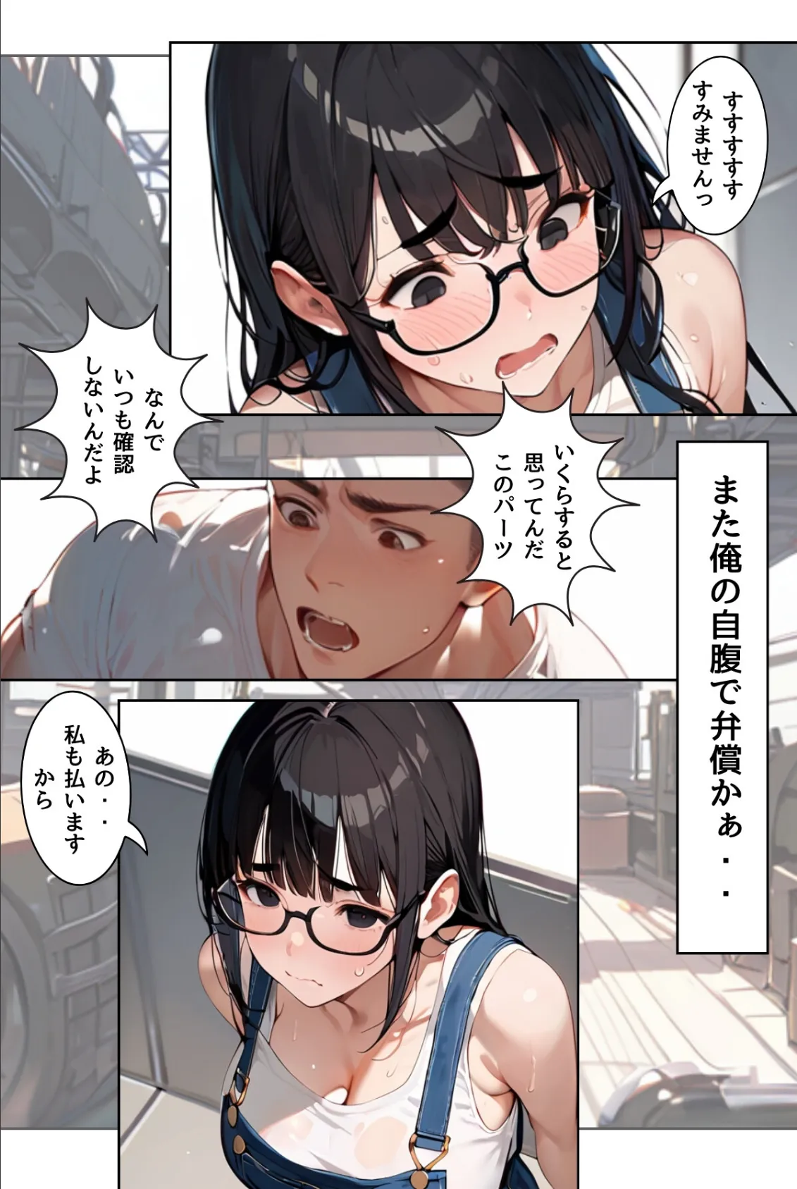 あの娘の残業はイケない副業 R指定【合冊版】(フルカラー) 10ページ