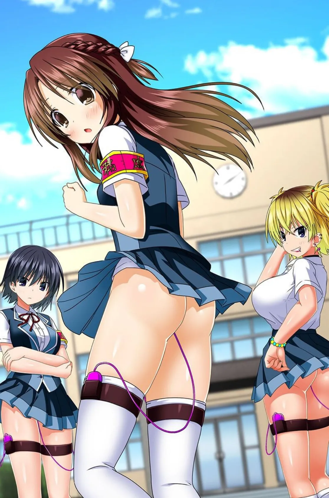 学園の常識をエロく!全員汁まみれに!! 3ページ