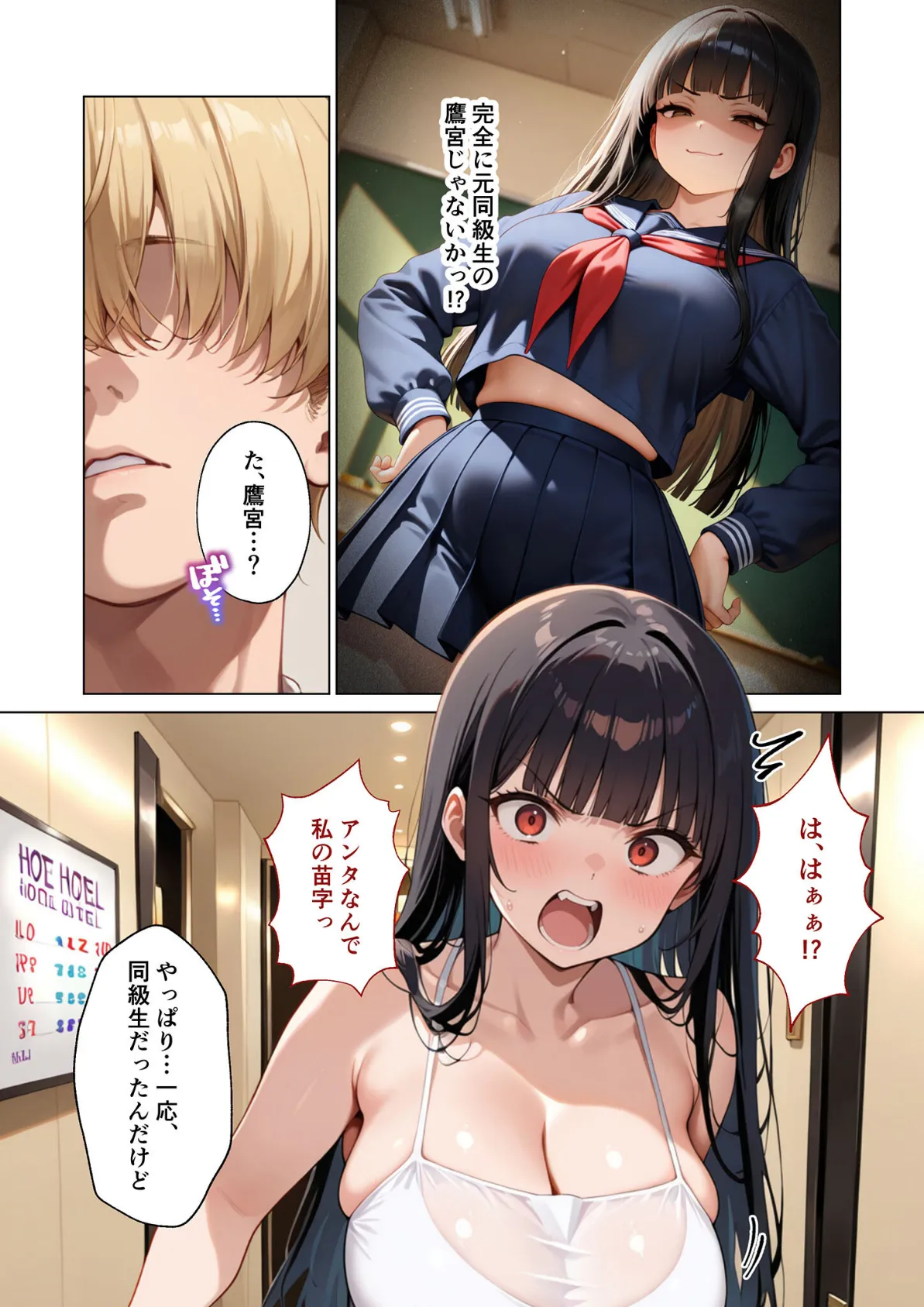 マッチング型純愛風俗店「レッドリンク」 第7話 〜没落令嬢でも愛してくれますか?〜 モザイク版 9ページ