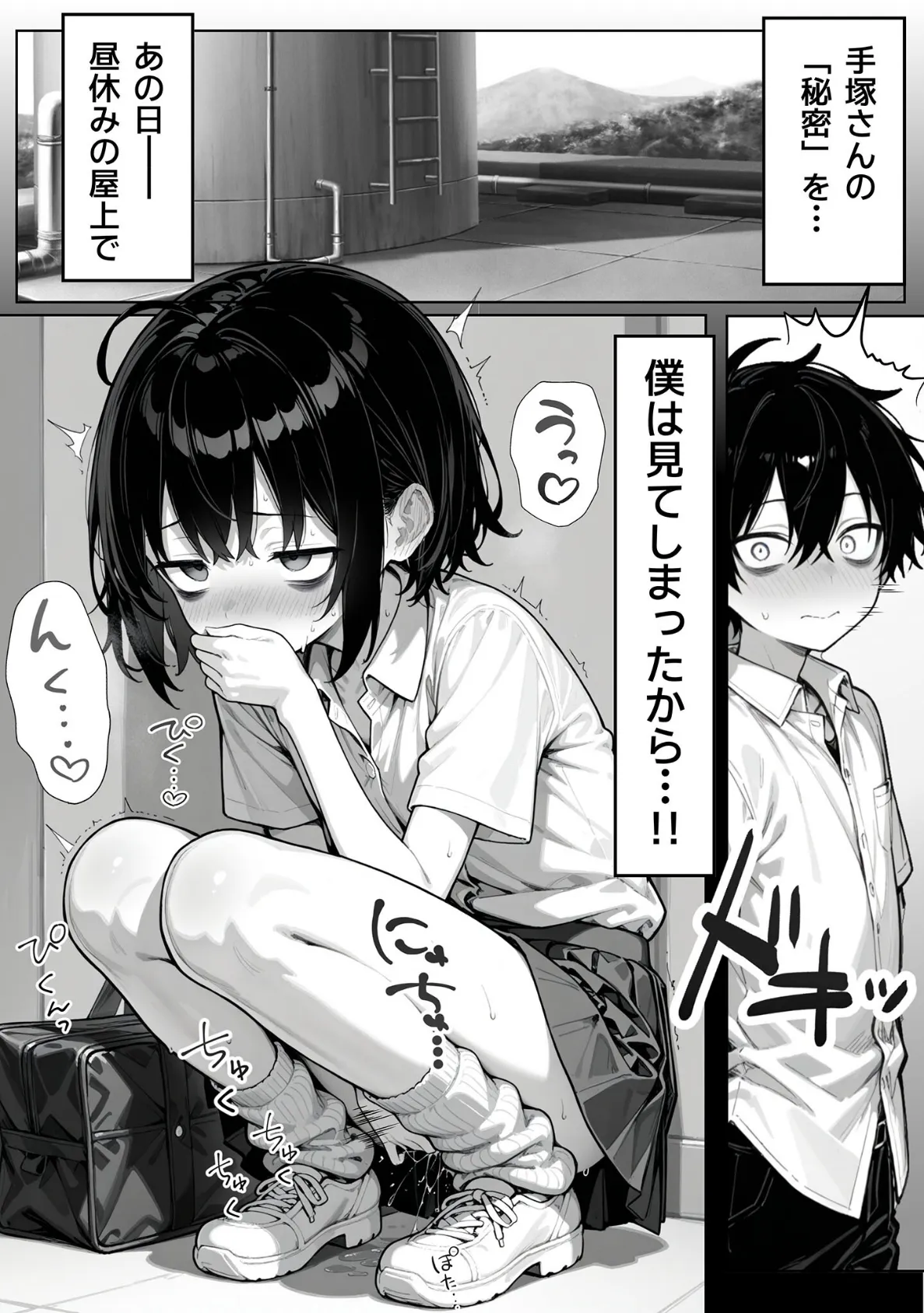 陰キャ（♂）と陰キャ（♀）の性活日誌 モザイク版 6ページ