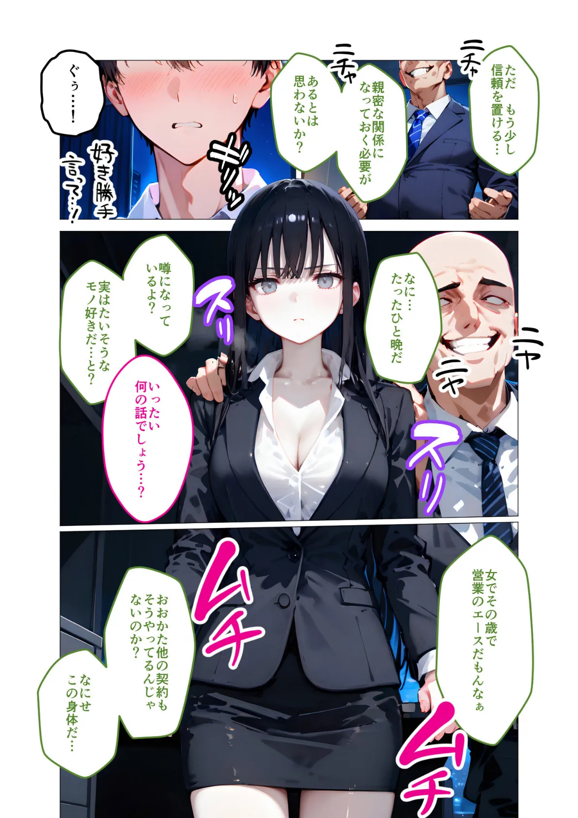 クールな上司の社内オ〇ニーを見た僕はHで口止めされています (2) モザイク版 13ページ