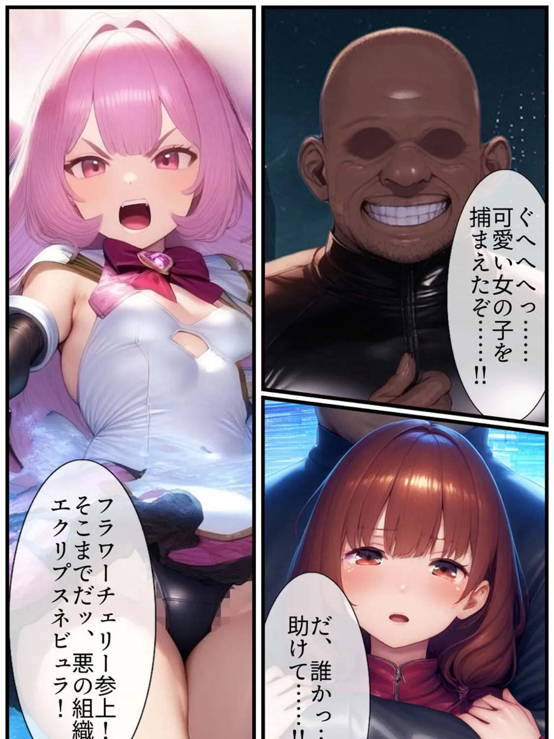 華聖麗姫スイートフラワーズ 1 〜淫濁まみれる・堕ちる麗姫〜 モザイク版 5ページ